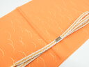 【IDnet】【着物】和装小物 帯締め帯揚げセット 平組 夏物 絽 金彩 未使用品 24w-9639【リサイクル】
