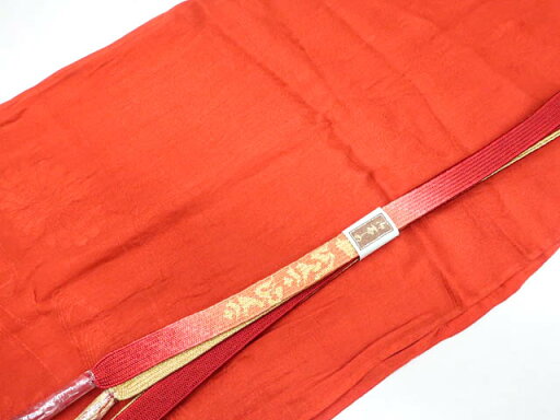 【中古】 リサイクル着物 和装小物 帯締め 帯揚げ セット 帯締 帯揚 高麗組 金糸 24w-9177【リサイクル】IDnet 【中古】 リサイクル着物 和装小物 帯締め 帯揚げ セット 帯締 帯揚 高麗組 金糸 24w-9177【リサイクル】IDnet
