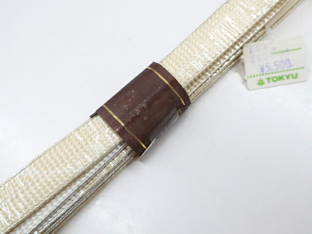 【中古】 和装小物 帯締め 帯締 未使用 礼装用 平組 金糸 24w-9900【リサイクル】IDnet