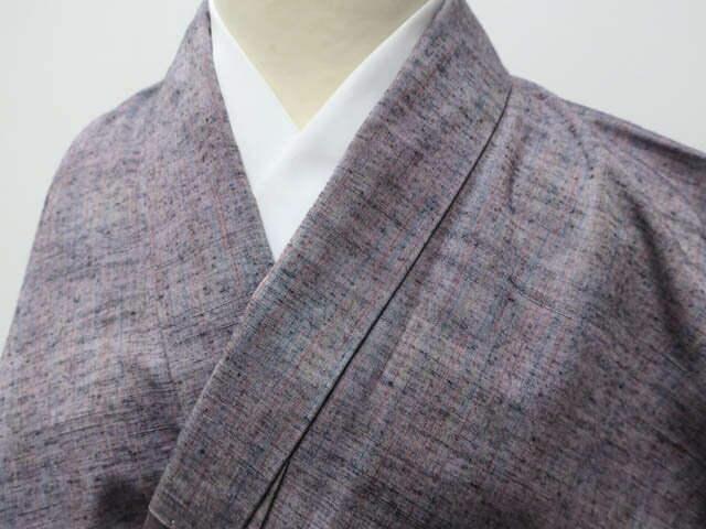 Pleated Skirt - 【中古】 リサイクル着物 紬 幾何学文 24z-4239[ リサイクル着物 着付け教室 お茶 カジュアル 初詣 袴 お出掛け 街着 観劇 普段着 お食事会 通販 アイディーネット きもの]IDnet