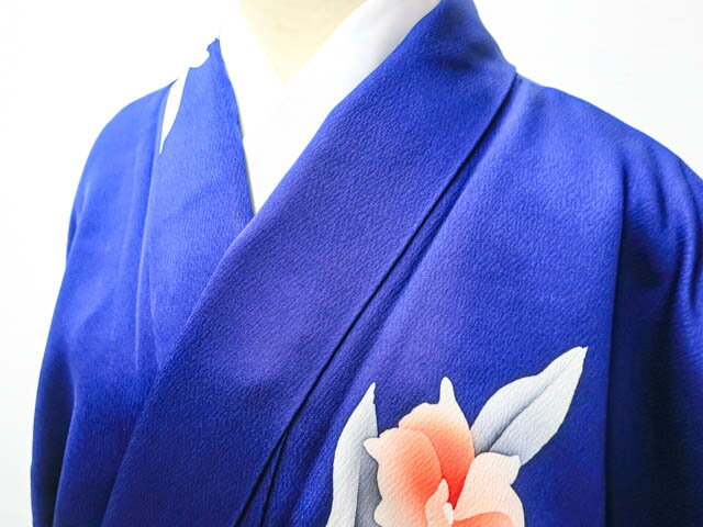 Pleated Skirt - 【中古】 リサイクル着物 小紋 花文 身丈約153.5cm 裄丈約64.5cm 24z-4302[ リサイクル着物 着付け教室 お茶 カジュアル 初詣 袴 お出掛け 街着 観劇 普段着 お食事会 通販 アイディーネット きもの]IDnet