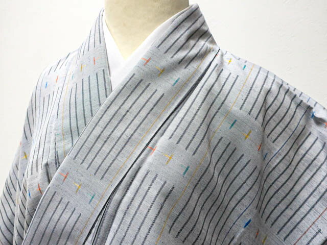 Pleated Skirt - 【中古】 リサイクル着物 十日町紬 伝統工芸 たくみ紬 反端付 身丈約158.5cm 裄丈約62.5cm 24z-4472[ リサイクル着物 着付け教室 お茶 カジュアル 初詣 袴 お出掛け 街着 観劇 普段着 お食事会 通販 アイディーネット きもの]IDnet
