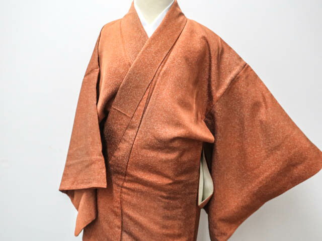【中古】 リサイクル着物 小紋 抽象柄 身丈約157.5cm 裄丈約62.5cm 24z-4507[ リサイクル着物 着付け教室 お茶 カジュアル 初詣 袴 お出掛け 街着 観劇 普段着 お食事会 通販 アイディーネット きもの]IDnet