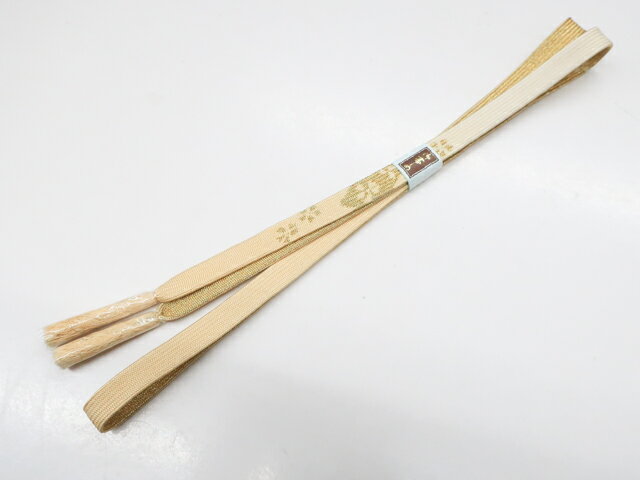 【IDnet】【着物】和装小物　帯締め　高麗　金糸　24w-11343【リサイクル】