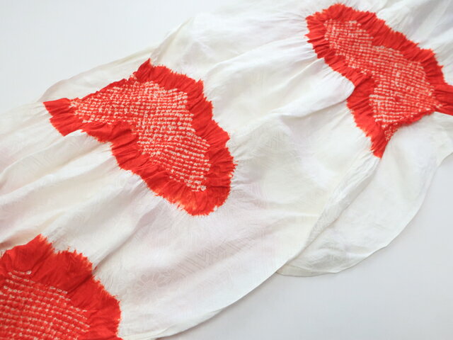 【IDnet】【着物】和装小物 帯揚げ帯締めセット 帯揚 帯締 絞り 丸組 24w-12353【リサイクル】