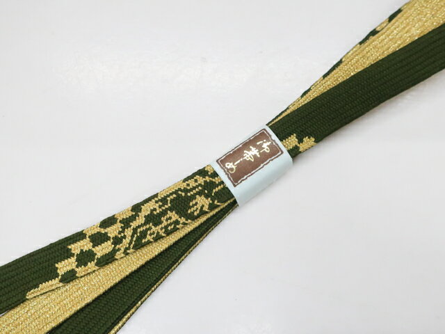 【中古】 和装小物 　帯締め　高麗組　金糸　25w01-280【リサイクル】IDnet...