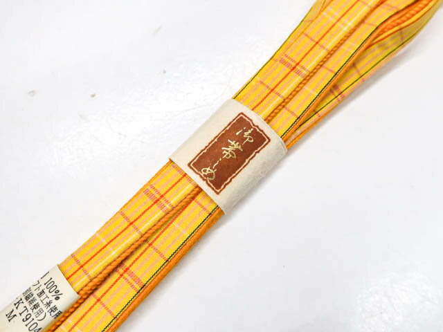 【中古】 和装小物 　帯締め　平組　布張り　25w01-838【リサイクル】IDnet