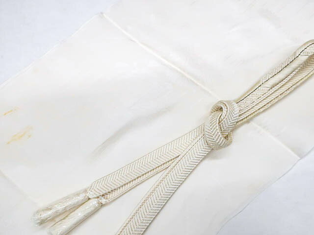 樂天商城 - 【中古】 和装小物 　帯締め帯揚げセット　礼装用　平組　金糸　25w01-845【リサイクル】IDnet