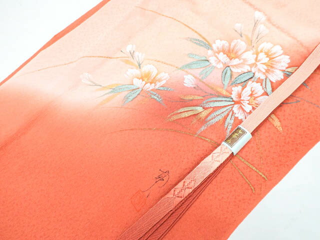 【中古】【着物】和装小物 帯締め帯揚げセット 平組 ぼかし 帯締 帯揚 kyo7w04-241【リサイクル】宝の山