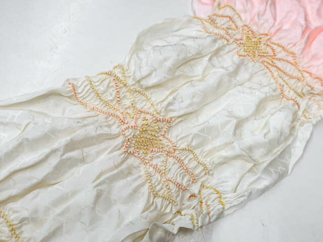 楽天スーパーセール最大80%OFF【中古】 和装小物 　帯締め帯揚げセット　平組　中抜き絞り　25w01-1257【リサイクル】IDnet