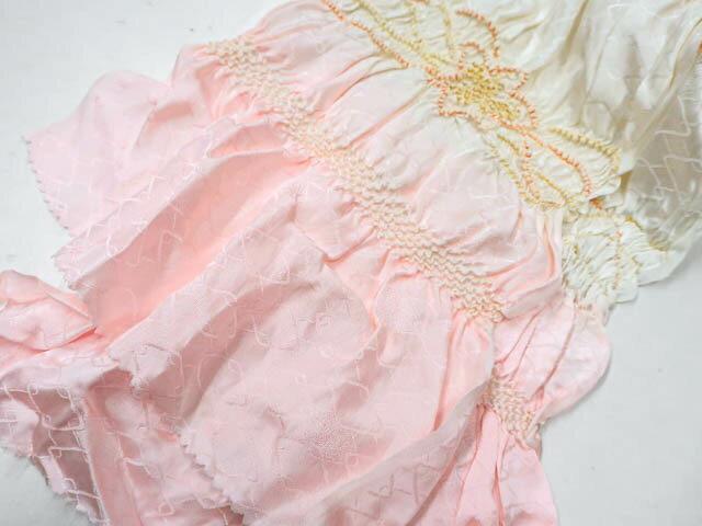 楽天スーパーセール最大80%OFF【中古】 和装小物 　帯締め帯揚げセット　平組　中抜き絞り　25w01-1257【リサイクル】IDnet