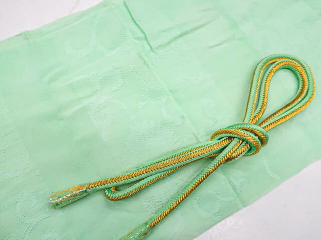 Rakuten - 【中古】 和装小物 　帯締め帯揚げセット　丸組　金糸　25w01-1680【リサイクル】IDnet
