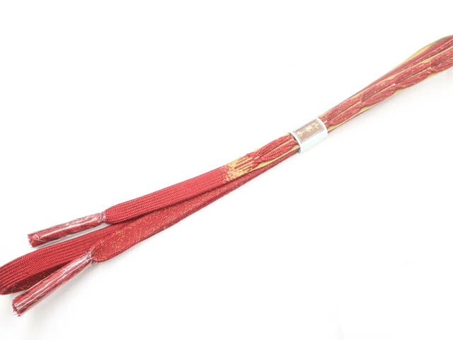 【中古】 和装小物 　帯締め　高麗組　金糸　25w02-2889【リサイクル】IDnet