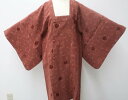 【中古】 リサイクル着物 リサイクル着物 輪奈コート 菊尽くし 身丈約99.5cm 裄丈約64.5cm 25z02-956【リサイクル】IDnet