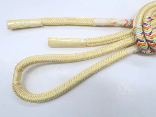 【中古】 和装小物 　帯締め　帯締　洋角組　25w02-3000【リサイクル】IDnet
