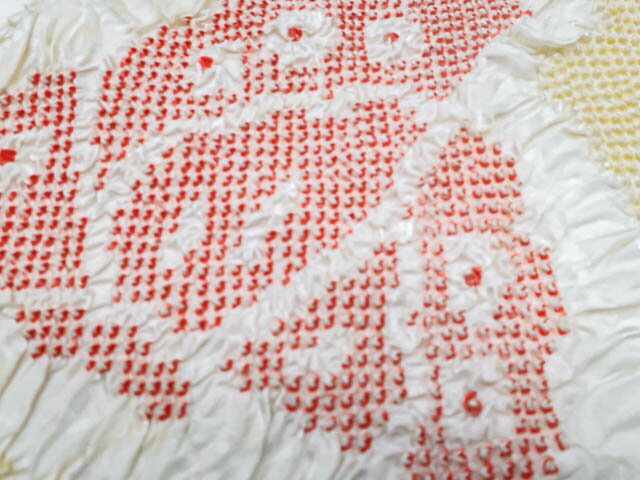 【中古】 リサイクル着物 和装小物 　帯締め帯揚げセット　丸組　中抜き絞り　帯締　帯揚　25w03-3493【リサイクル】IDnet