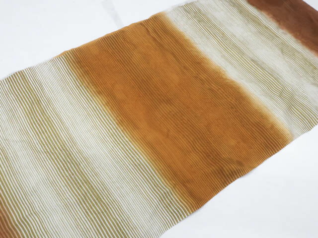 【IDnet】【着物】 和装小物 帯締め 帯揚げ セット 帯締 帯揚 笹浪組 辻ヶ花地紋 25w03-3700【リサイクル】