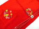 【IDnet】【着物】和装小物 帯締め帯揚げセット 帯締 帯揚 ちりめん 刺繍 四君子文 角組 25w03-4510【リサイクル】