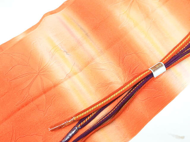 樂天商城 - 【中古】 和装小物 　帯締め帯揚げセット　帯締　帯揚　暈し　金糸　平組　25w04-4787【リサイクル】IDnet