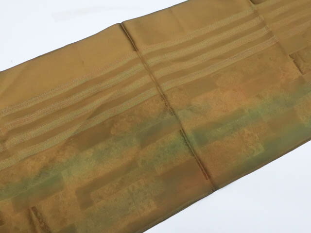 【IDnet】【着物】和装小物　帯締め帯揚げセット　帯締　帯揚　高麗　金糸　25w04-4892【リサイクル】【中古】