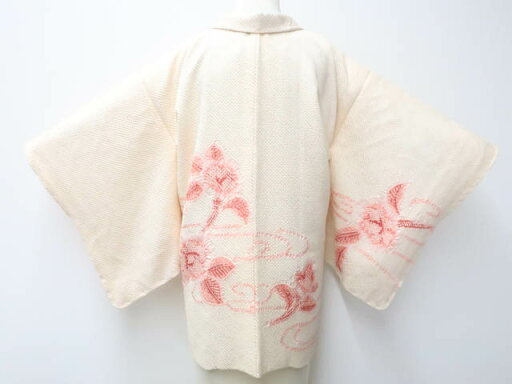 【IDnet】【着物】羽織 総絞り 絵羽柄 花文 羽織紐付き 身丈約80cm 裄丈約62cm 25z04-1948【リサイクル】 【IDnet】【着物】羽織 総絞り 絵羽柄 花文 羽織紐付き 身丈約80cm 裄丈約62cm 25z04-1948【リサイクル】