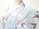 【IDnet】【着物】 浴衣 花文 身丈167.5cm 裄丈約67cm 25z05-2300【リサイクル】【中古】