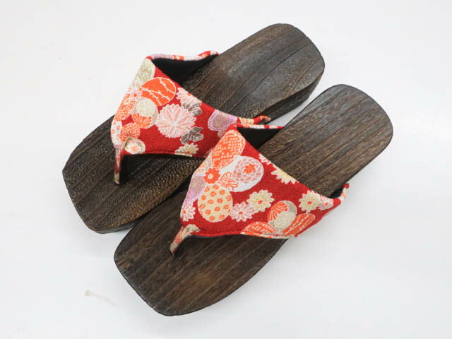 【中古】 和装小物 下駄 約24cm 25w05-6092【リサイクル】IDnet