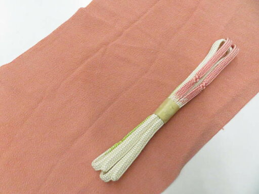 【中古】 リサイクル着物 和装小物 帯締め 帯揚げ セット 帯締 帯揚 ちりめん 手組紐 25w05-6422【リサイクル】 【中古】 リサイクル着物 和装小物 帯締め 帯揚げ セット 帯締 帯揚 ちりめん 手組紐 25w05-6422【リサイクル】