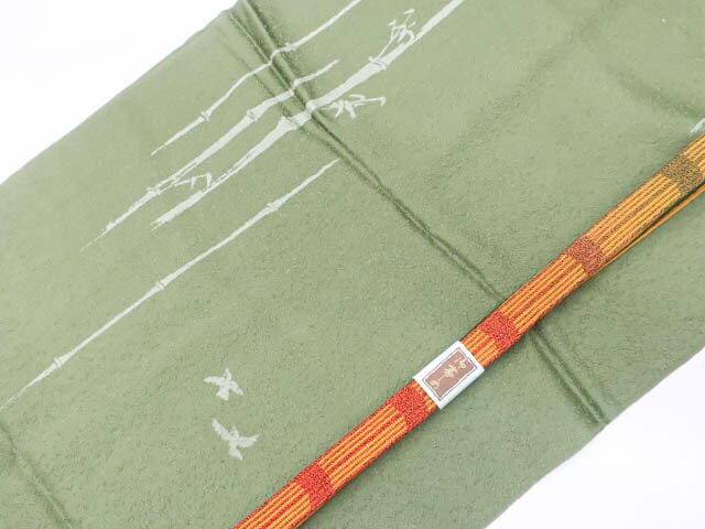 最大80%OFF【中古】 和装小物 　帯締め帯揚げセット　帯締　帯揚　高麗　25w05-6804【リサイクル】IDnet