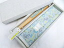 【中古】 リサイクル着物 未使用 和装小物 ハンカチ 扇子 セット 花柄 箱付 25w06-7549【リサイクル】IDnet