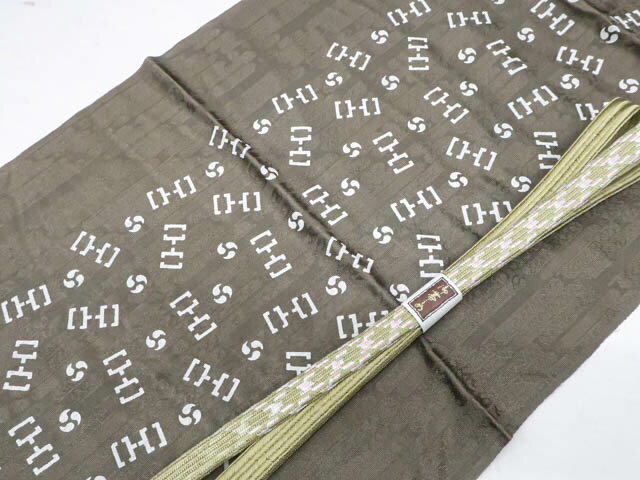 【中古】和装小物 帯揚げ帯締めセット 帯揚 帯締 平組 25w06-8160【リサイクル】 IDnet