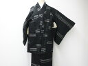 【中古】リサイクル着物 大島紬 アンサンブル 羽織紐別売り 正絹 身丈約153cm 裄丈約61cm 25z07-3905【リサイクル】 IDnet
