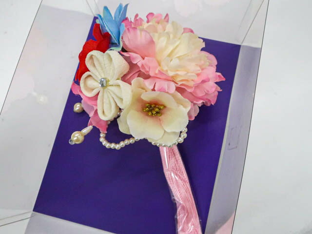 楽天スーパーセール最大80%OFF【中古】和装小物 髪飾り 花 箱入り 25w08-9893【リサイクル】 IDnet