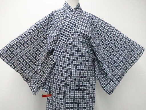 【中古】リサイクル着物 浴衣 男物 身丈約143.5cm 裄丈約70cm 25z08-4561【リサイクル】 IDnet 【中古】リサイクル着物 浴衣 男物 身丈約143.5cm 裄丈約70cm 25z08-4561【リサイクル】 IDnet