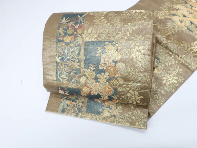 Rakuten - 最大88%OFF【中古】リサイクル着物 袋帯 六通 金糸 松竹梅 正絹 25b08-1435【フォーマル リサイクル帯 入学式 卒業式 結婚式 母 七五三 お宮参り パーティー きもの】 IDnet