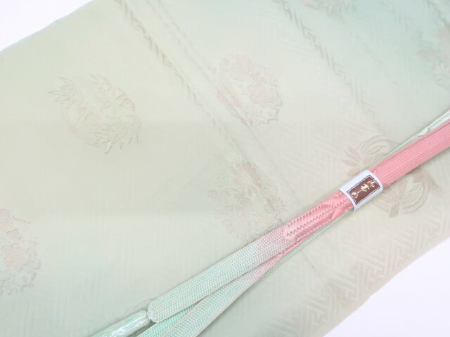 【中古】 和装小物 帯締め帯揚げセット 縫取 帯締 帯揚 25w09-11123【リサイクル】 IDnet