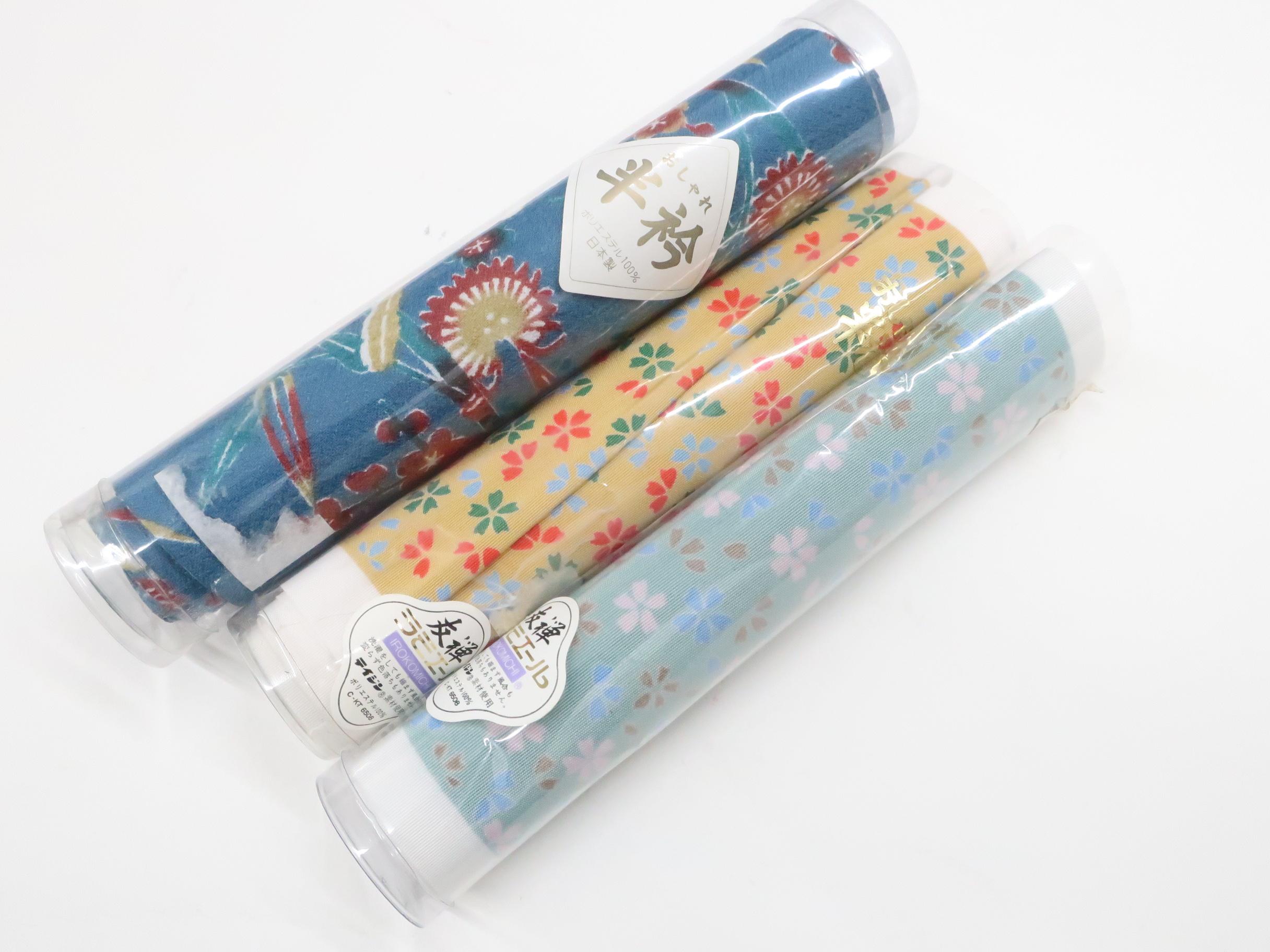 【中古】 和装小物 お洒落 半衿 友禅 3個セット 25w09-11303【リサイクル】 IDnet