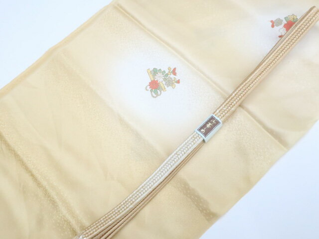 【中古】和装小物 帯締め帯揚げセット 平組 美品 帯締 帯揚 25w10-12918【リサイクル】 