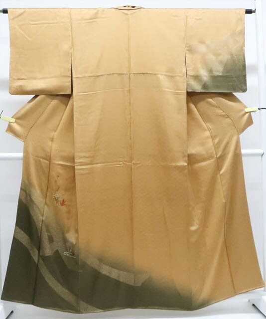 樂天商城 - 最大85%OFF【中古】リサイクル着物 付下げ 鶴 正絹 身丈約159.5cm 裄丈62.5cm 25z11-6155[リサイクル着物 入学式 卒業式 結婚式 母 七五三 お宮参り パーティー きもの]IDnet