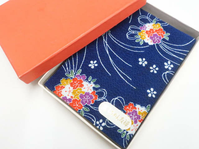 【中古】和装小物 和雑貨 鏡 縮緬友禅 25w11-13470【リサイクル】 IDnet