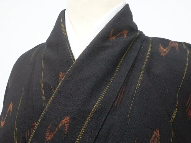 平和屋着物▽本場越後伝承紬　単衣　吉祥花文　反端付き　正絹　逸品　AABC3802fy 楽天市場】越後紬 着物の通販