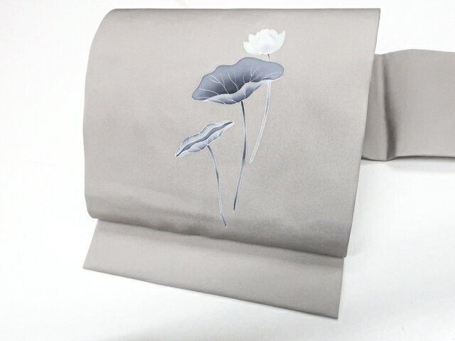 【中古】九寸名古屋帯 太鼓柄 法事用 正絹 25b11-2210【リサイクル】 IDnet