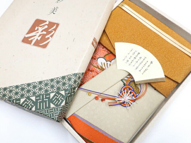 【中古】和装小物 和雑貨 風呂敷 金封袱紗 セット 箱入 未使用品 美品 25w11-13718【リサイクル】 IDnet