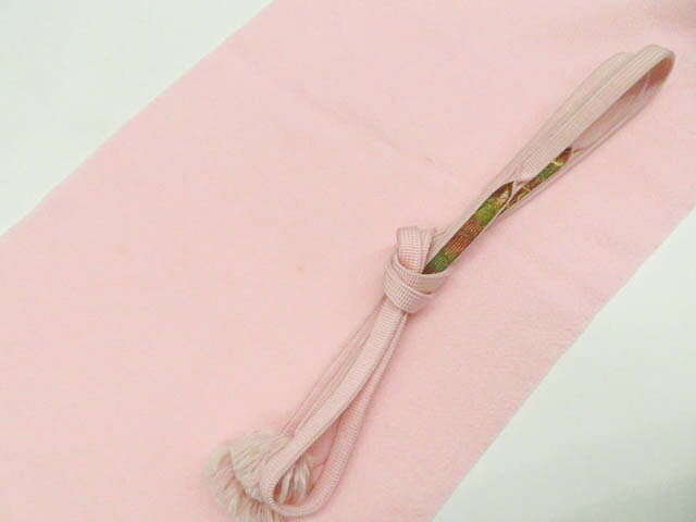 【中古】和装小物 帯揚げ帯締めセット 帯揚 帯締 平組 26w01-26【リサイクル】 IDnet