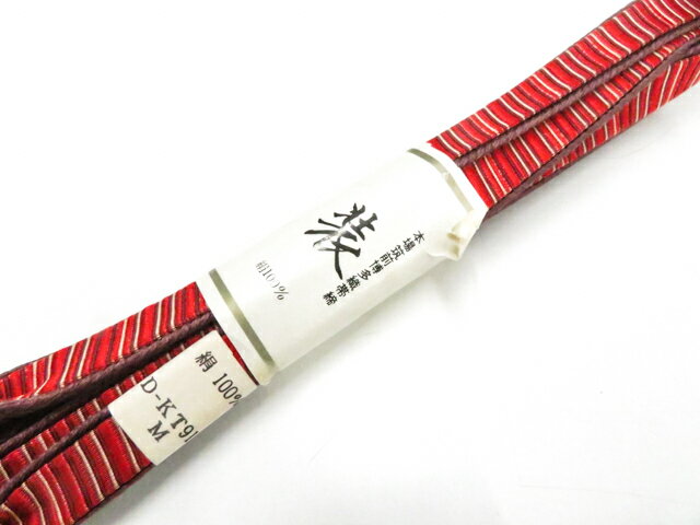 樂天商城 - 【中古】和装小物 帯締め 本場筑前博多織 布張り 美品 帯締 26w01-96【リサイクル】 IDnet