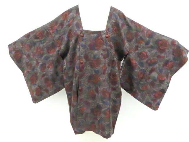 【中古】リサイクル着物 道行コート 正絹 着物 美品 身丈約82.5cm 裄丈64cm 26z01-72【リサイクル】 IDnet