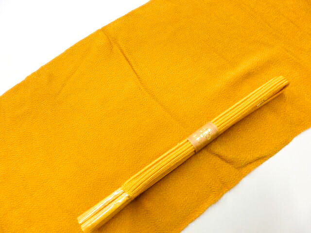 Rakuten - 【中古】和装小物 帯締め 帯揚げ セット ちりめん 平組 帯締 帯揚 26w01-186【リサイクル】 IDnet
