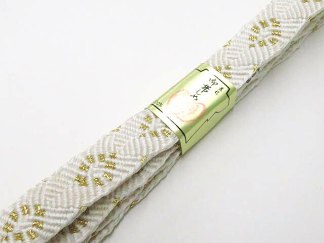樂天商城 - 【中古】和装小物 帯締め 礼装用 平組 金糸 未使用品 美品 帯締 26w01-223【リサイクル】 IDnet