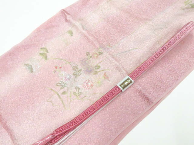 樂天商城 - 【中古】和装小物 帯締め帯揚げセット 平組 花 帯締 帯揚 26w01-251【リサイクル】 IDnet