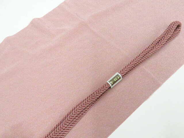 【中古】和装小物 帯締め帯揚げセット 平組 帯締 帯揚 26w01-255【リサイクル】 IDnet